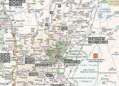 Hema Central Australia Map