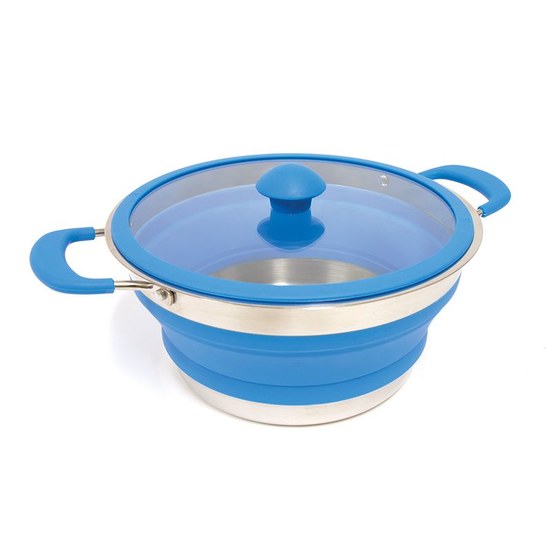 Popup Stainless Steel Cooking Pot 3L