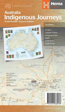 Hema Australia Indigenous Journeys Map