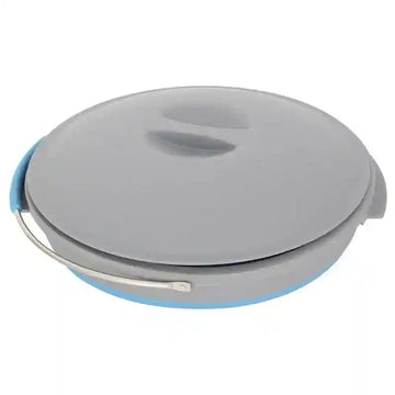 Popup Bucket with Lid 10L Blue