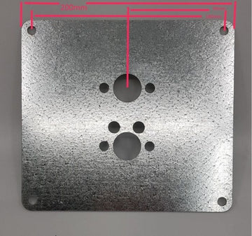 Autoterm Diesel Heater Galvanised Mounting Plate Standard