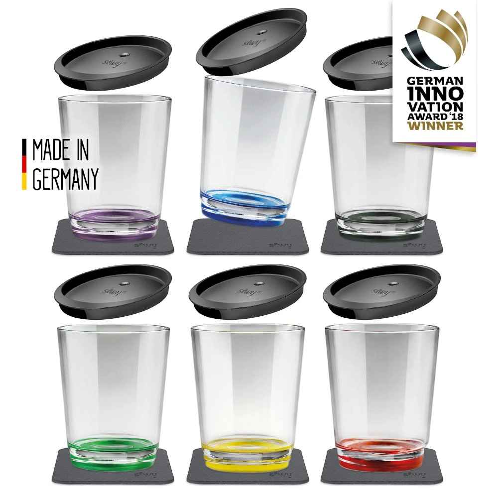 Magnetic Drinking Cup Multicolour 6 Pack By Silwy ...
