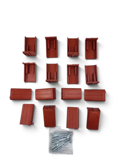 Mounting Kit Suits Heki 2 Roof Thickness 53-60mm Red - Everything Caravans