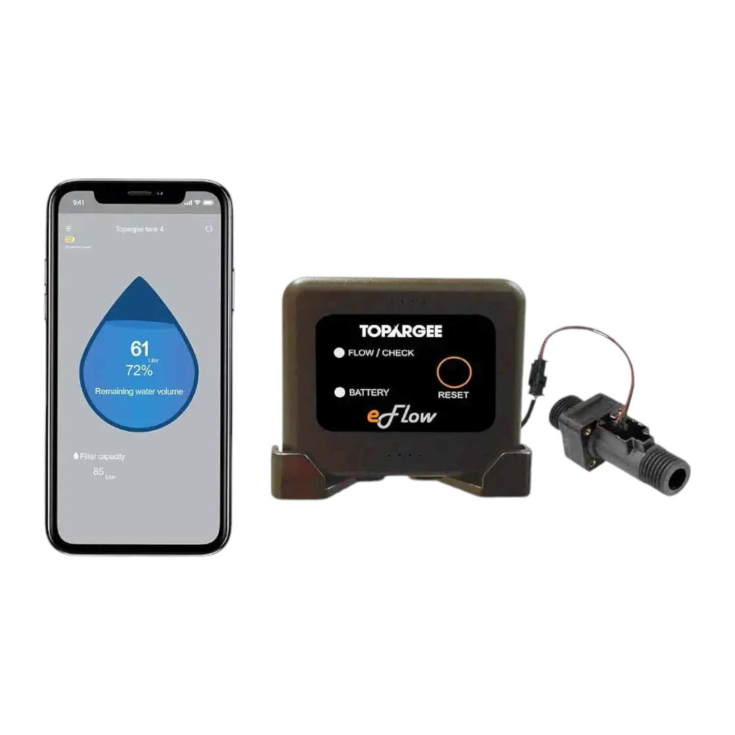 topargee Water Tank Gauge - Bluetooth
