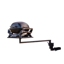 BBQARM KIT 1000mm Large Black Powdercoat for Vehicle Tow-Hitch