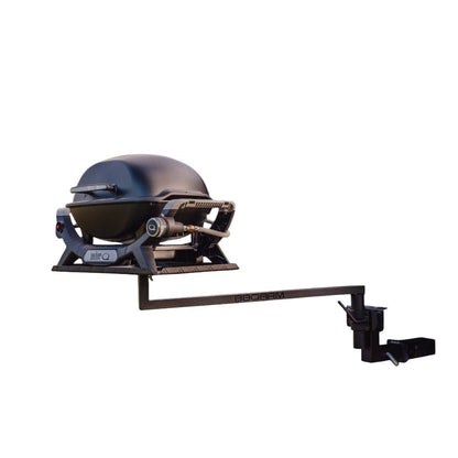 BBQARM KIT 1000mm Large Black Powdercoat for Vehicle Tow-Hitch