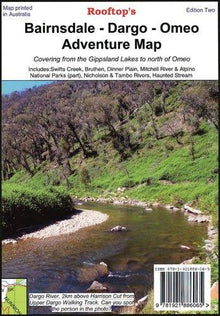 Hema Bairnsdale Dargo Omeo Map - Everything Caravans