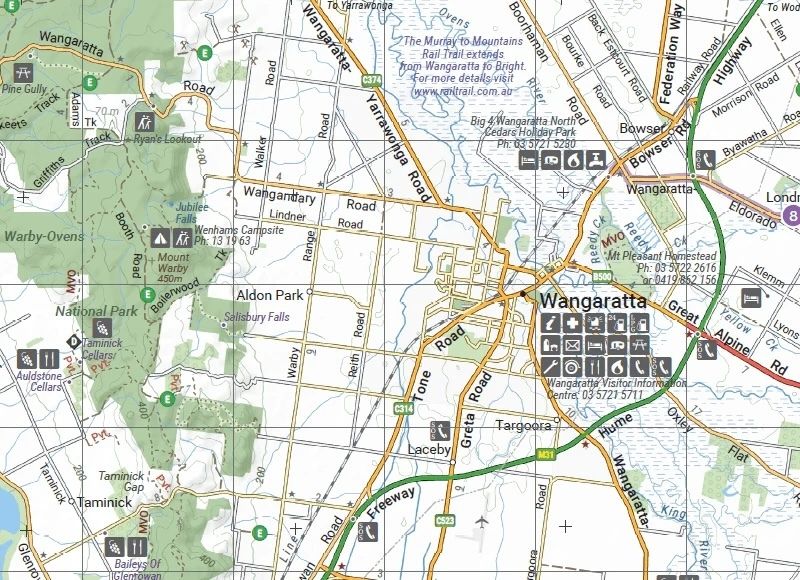 Hema The Victorian High Country Atlas and Guide