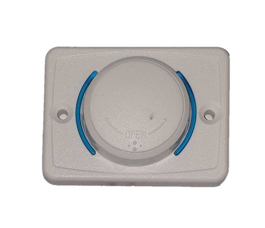 Dual USB White Flush Mount 3.1A with Swivel Cover
