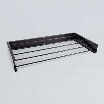 Vendline Caravan Clothesline Wall Mounted Drying Rack Black - 1000mm