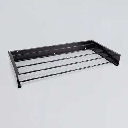Vendline Caravan Clothesline Wall Mounted Drying Rack Black - 1000mm
