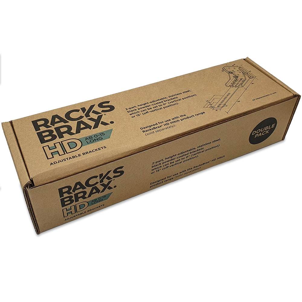 RacksBrax HD Adjustable Brackets - Long Double