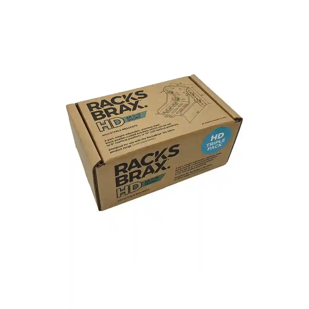 RacksBrax HD Adjustable Brackets - Short Triple