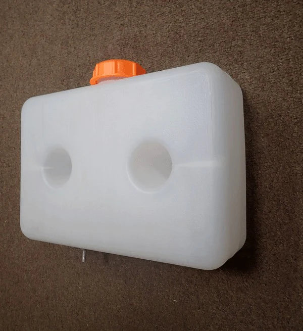 ECP Diesel Heater Tank 5 Litre White with Fuel Pick Up