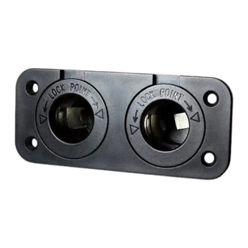 Accessory Socket 12v Dual - Flush Mount