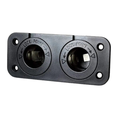 Accessory Socket 12v Dual - Flush Mount