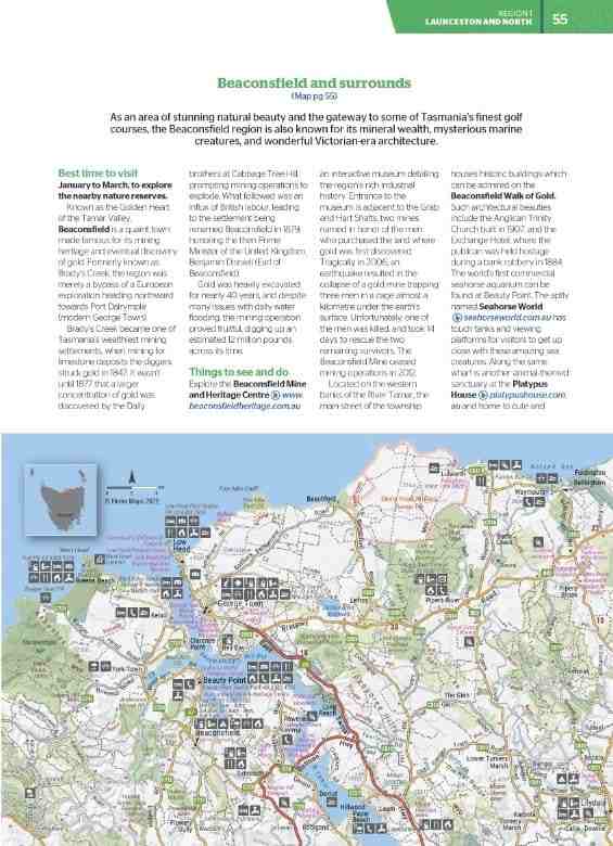 Hema Tasmania Atlas and Guide