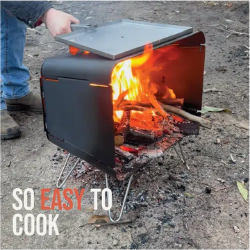 The Bush Telly Cooktop - Solid Plate