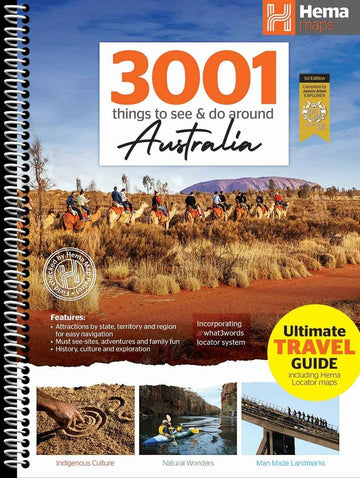 Hema Hema's 3001 things to see and do around Australia
