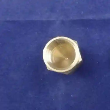 Brass Gas Fitting 056-06 3/8 Flare Cap Nut for 3/8 Male Flare Gas
