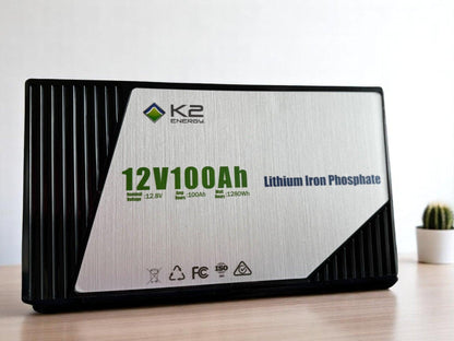 K2 12V 100amp LiFePO4 Lithium Battery – best value battery available - Everything Caravans