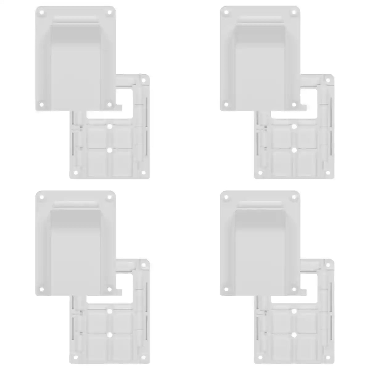 Duskie Red Nylon Cover and Base to Suit 50AMP Anderson Connectors - 4PK