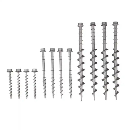 OZtrail Screw-In Aluminium Peg Kit 22 Piece