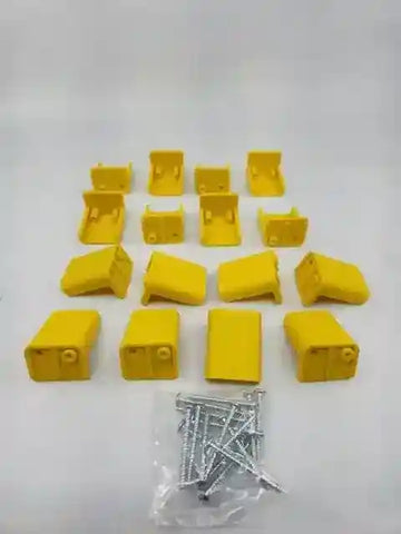 Mounting Kit Suits Heki 2 Roof Thickness 39-45mm Yellow
