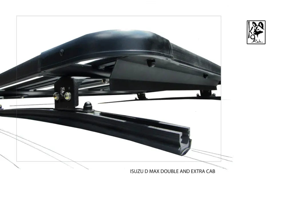 Isuzu Double Cab K9 Roof Racks Expedition Quality 1250WX900L - Autumn Sale