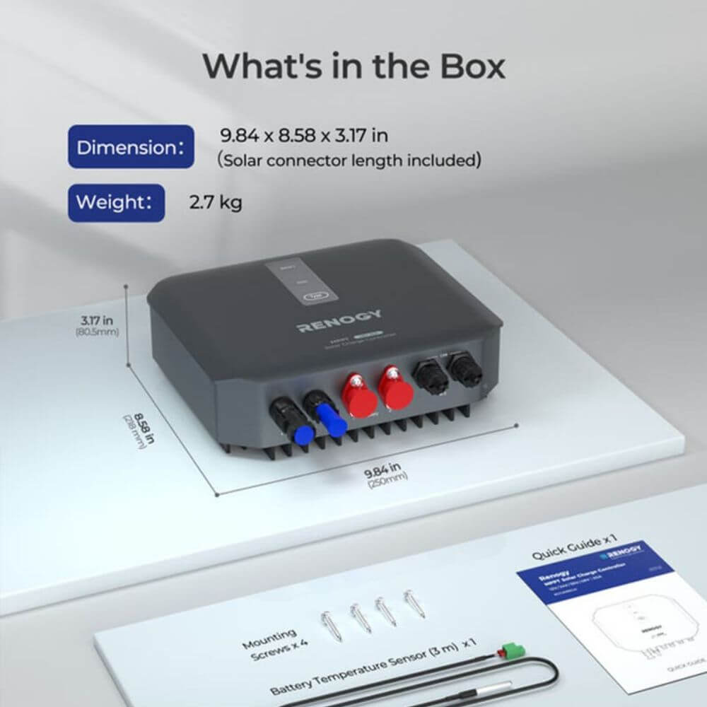 RENOGY REGO 12/24/36/48V 30A MPPT Solar Charge Controller — RCC30REGO-G1-AU 