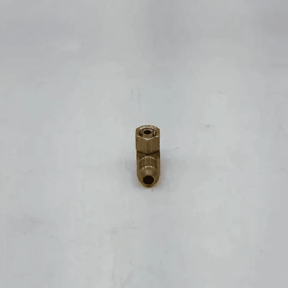 Brass Gas fitting 3-8 to 3-8 Female Flare Elbow - Everything Caravans