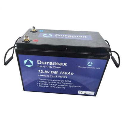 150amp Duramax Lithium Battery 12.8 volt with Bms - Bluetooth