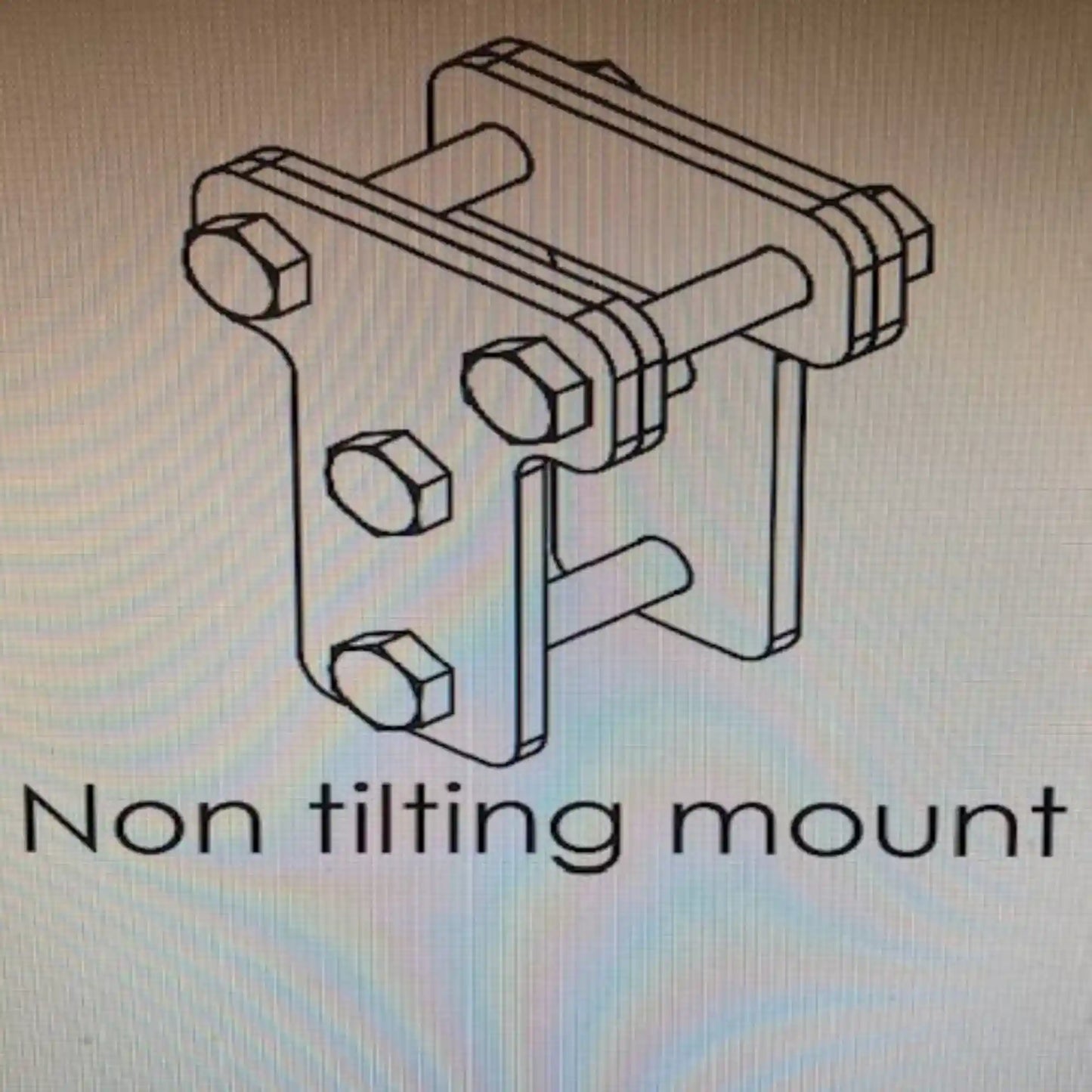 Gripsport Non-Tilting Mech Converts a Tilting Van Rack to Non-Tilting Van Rack