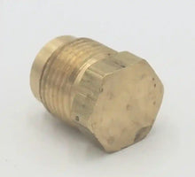 Brass Gas fitting 3/8 Flare Plug for 3/8 Flare - to Cap Gas Lines 01-6504