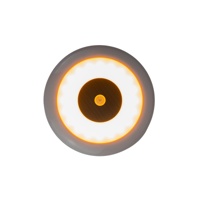 Supex Tri-Colour LED Ceiling Light 126mm in White