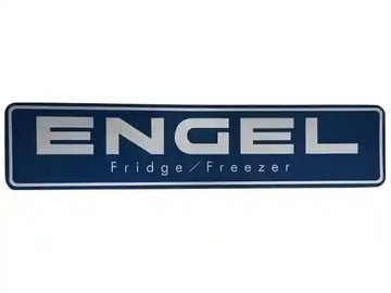 Engel Label Sticker Black And Silver F Series Fridges