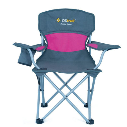 OZtrail Deluxe Junior Arm Chair Pink