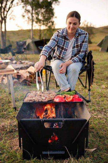 Ozpig 3-in-1 Flat Pack Fire Pit