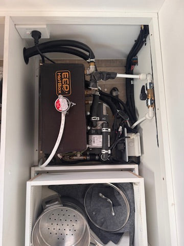 ECP Autoterm 5kw HotBox HeatPak Hydronic Water Heater with Air Heating