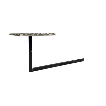 BBQARM KIT Large 700mm x 500mm Black Powdercoated for Under Chassis Mounting