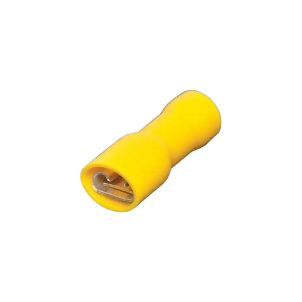 H1843 Yellow 6.3mm Female Spade Crimp