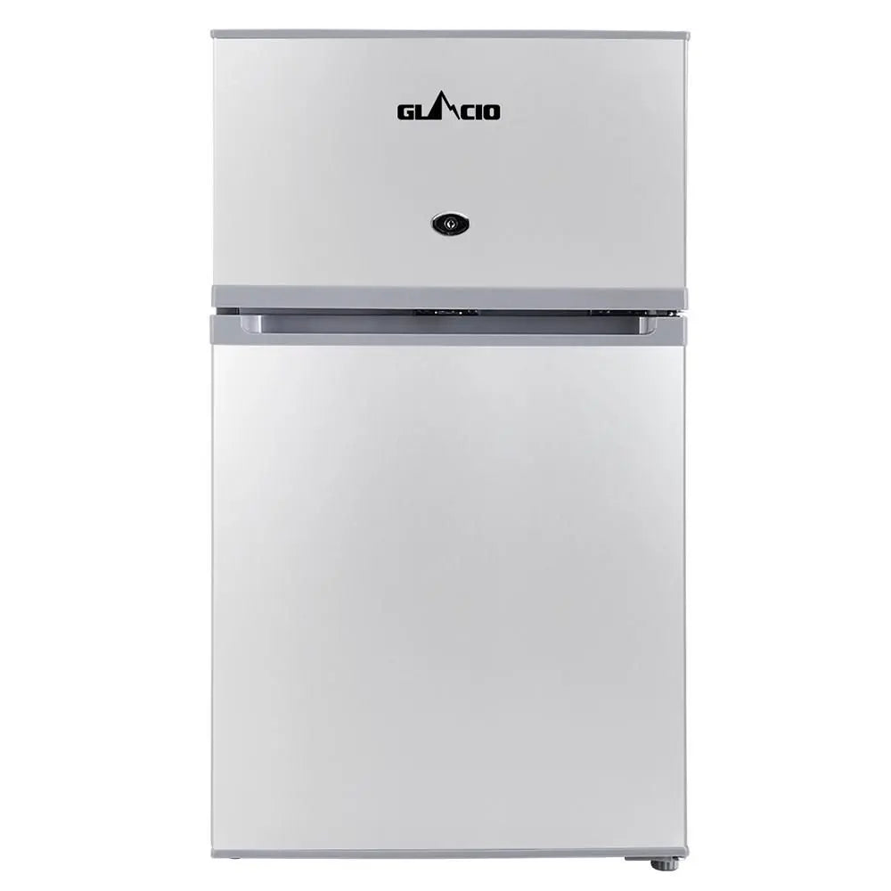 65L Upright Fridge Freezer 12v24V240v Silver