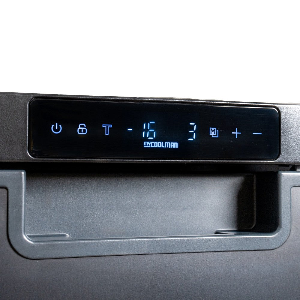 NEW myCOOLMAN Upright 205L Fridge Freezer