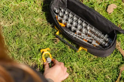 OZtrail Screw-In Aluminium Peg Kit 22 Piece