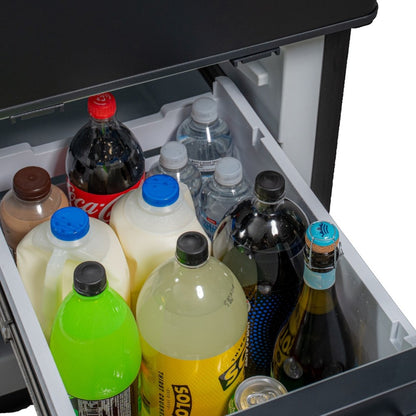 NEW myCOOLMAN Upright 250L Fridge Freezer