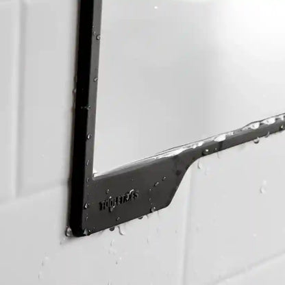 Tooletries The Oliver Shower Mirror Charcoal