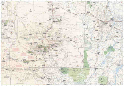 Hema Central Australia Map