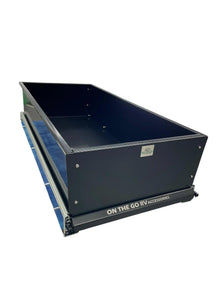 570mm wide Tunnel Boot Drawer Slide x 1200mm Long - Everything Caravans