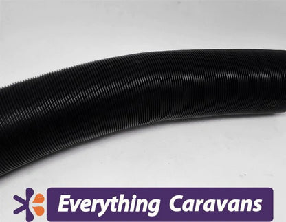 Eberspacher 65mm Heater Ducting Black - Per Metre