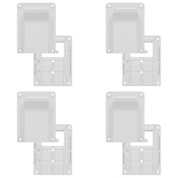 Duskie White Nylon Cover and Base to Suit 50AMP Anderson Connectors - 4PK